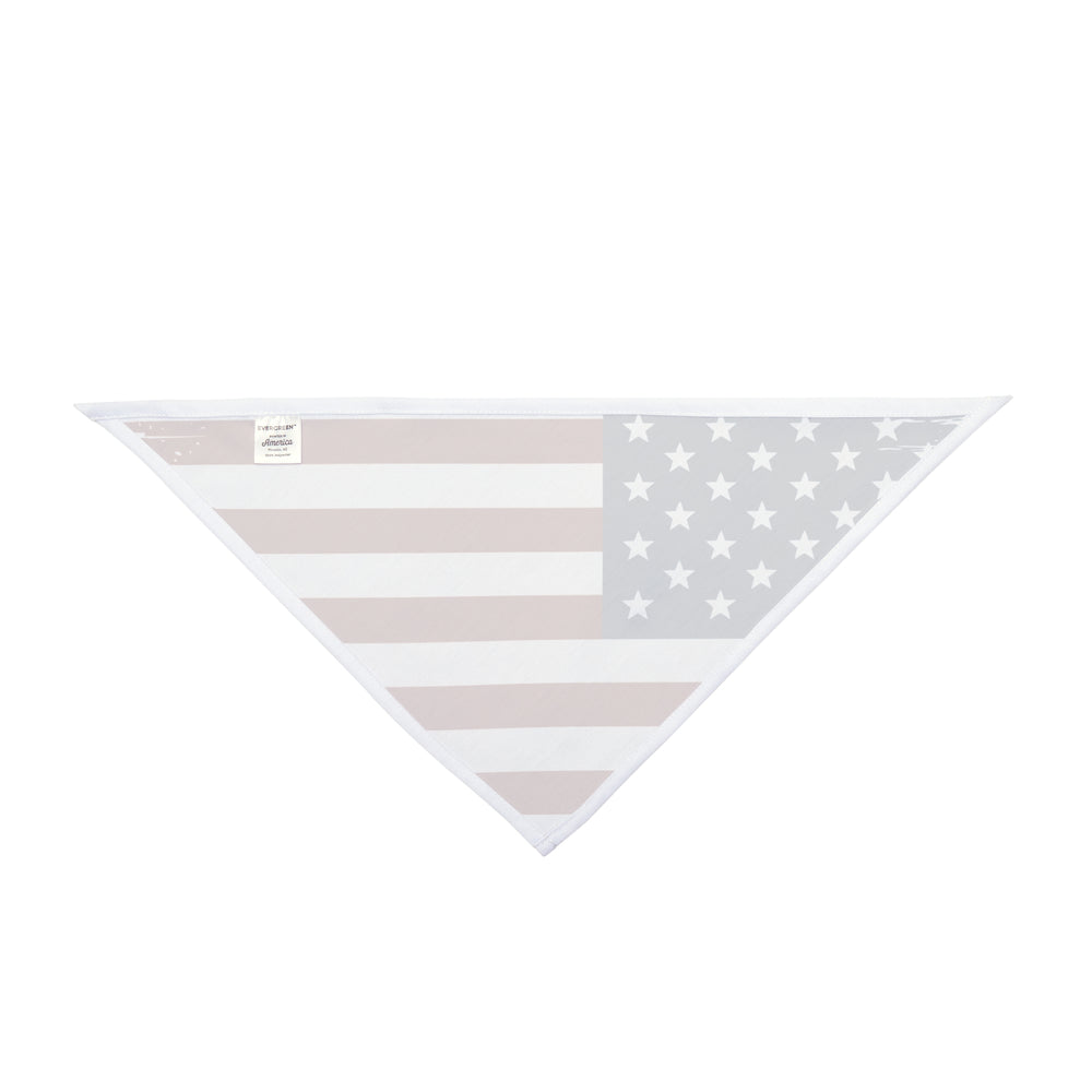 Born to Bark Free – American Flag Dog Bandana