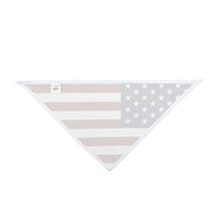 Born to Bark Free – American Flag Dog Bandana