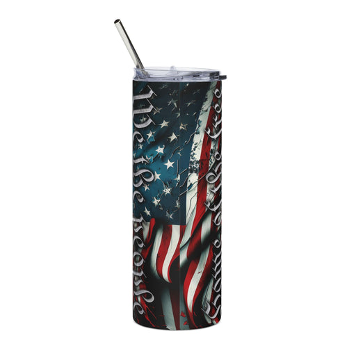 Home of the Free – 1776 Skull Patriot Tumbler