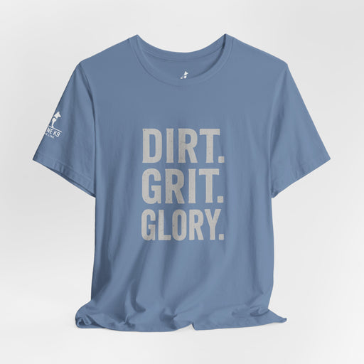 Dirt, Grit and Glory Heavy Equipment Tee – Excavator Edition