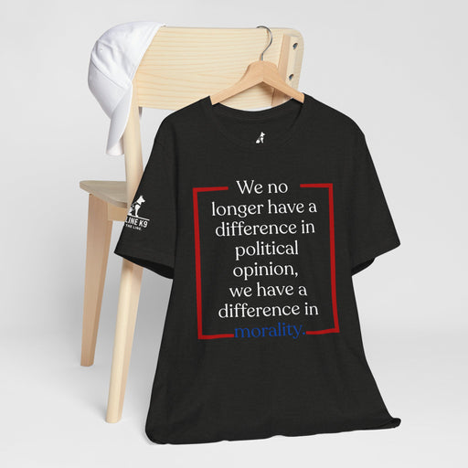 Difference in Morality – Patriot Statement Tee
