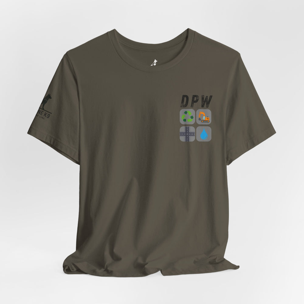 DPW Thin Orange Line Tee – Built for the Backbone