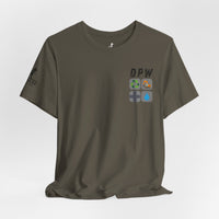DPW Thin Orange Line Tee – Built for the Backbone