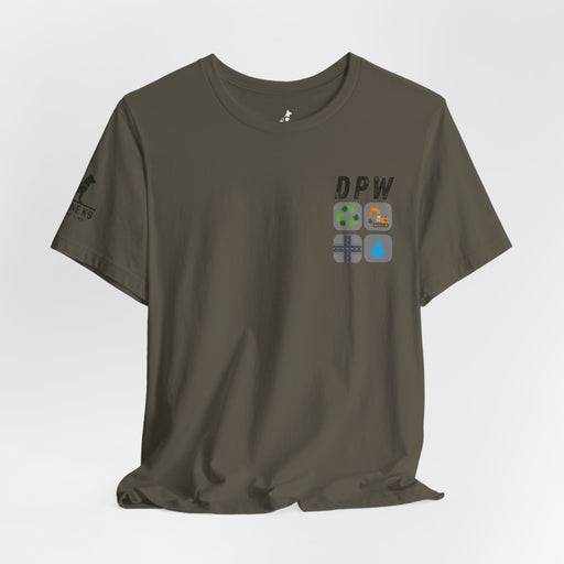 DPW Thin Orange Line Tee – Built for the Backbone