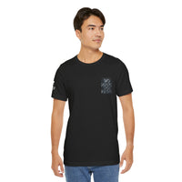 No Hook Too Heavy – Tow Truck Flag Tee