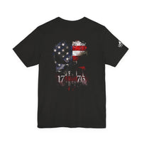 1776 Punisher American Flag Tee