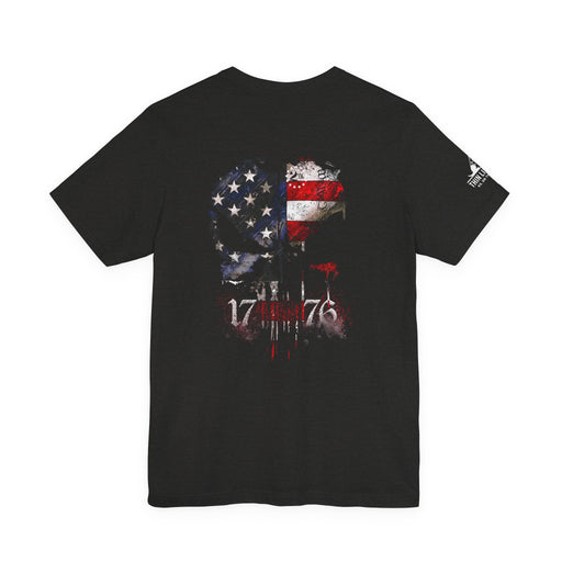 1776 Punisher American Flag Tee