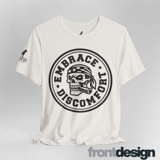 Embrace Discomfort – Skull Patriot Tee