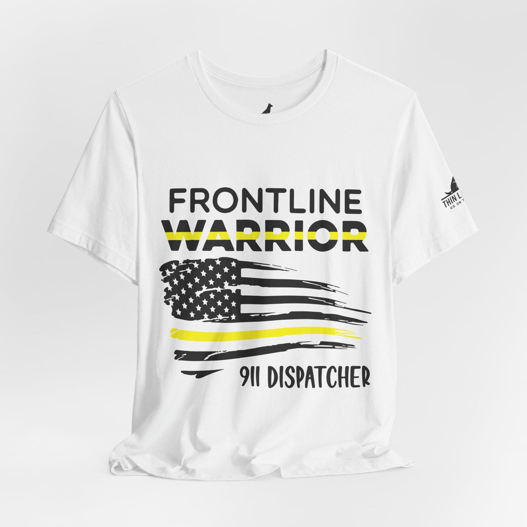 Frontline Warrior 911 Dispatcher T-Shirt – Thin Yellow Line Pride
