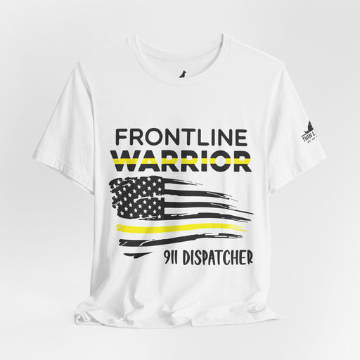 Frontline Warrior 911 Dispatcher T-Shirt – Thin Yellow Line Pride