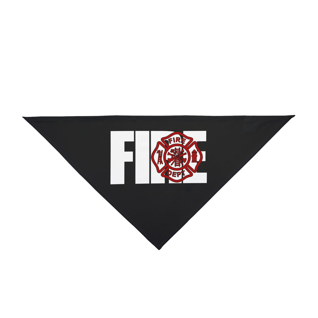 image Maltese Cross Firefighter Support Dog Bandana