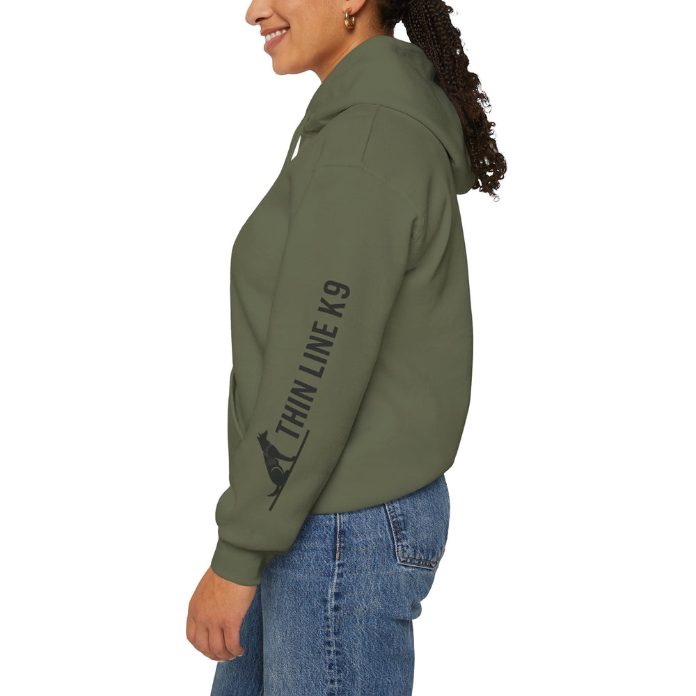 Search & Protect K9 Hoodie – Thin Orange Line