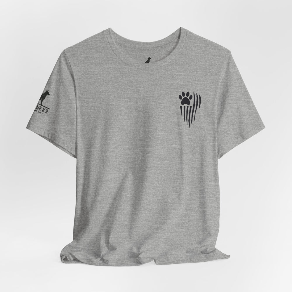 Thin Blue Line Flag K9 Handler Tee