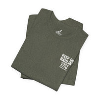 American Hauler – Distressed Flag Truck Tee