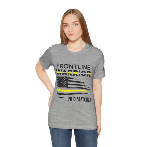 Frontline Warrior 911 Dispatcher T-Shirt – Thin Yellow Line Pride