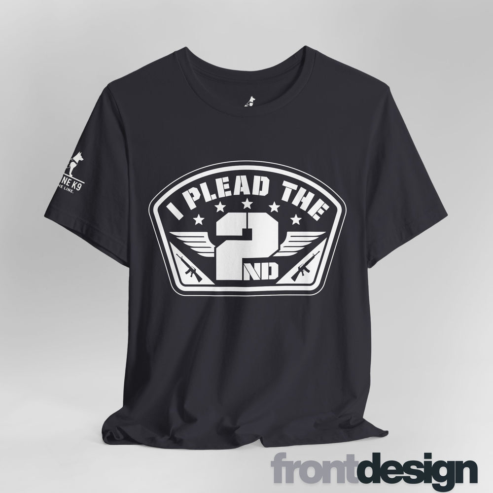 I Plead the 2nd – Winged 2A Tee