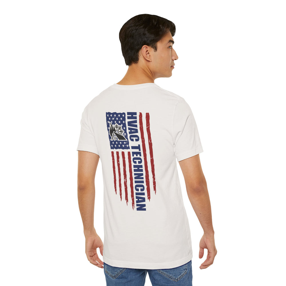 HVAC Flag Tee - Cool Under Pressure