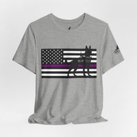 Thin Purple Line K9 t-shirt