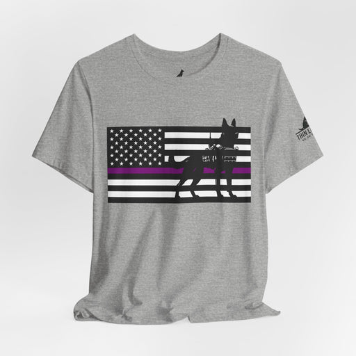 Thin Purple Line K9 t-shirt
