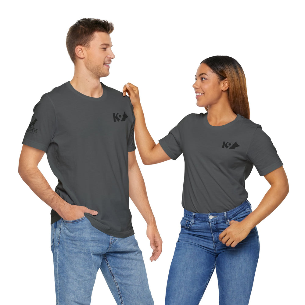Patriotic K9 American Flag Tee