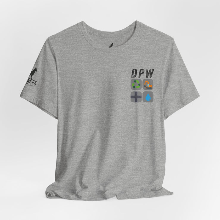 DPW Thin Orange Line Tee – Built for the Backbone