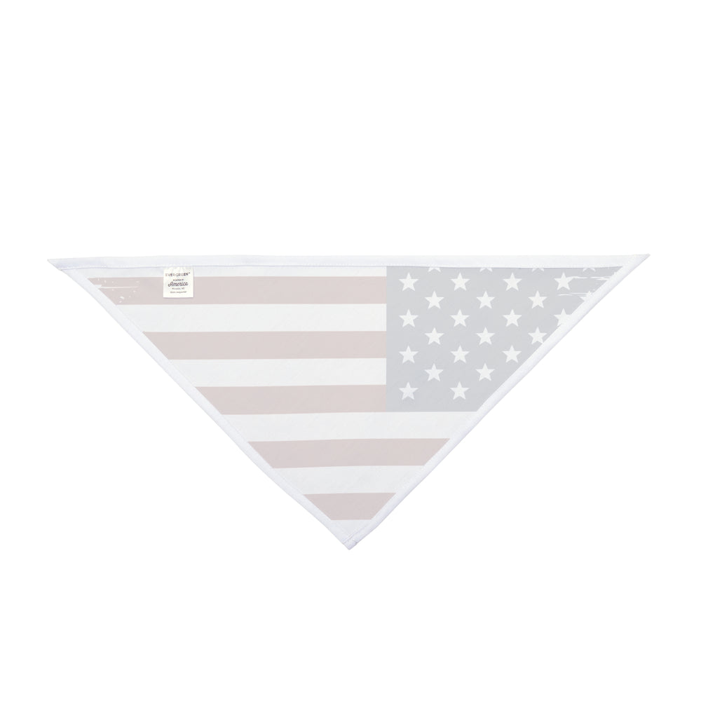 Born to Bark Free – American Flag Dog Bandana