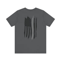 Thin Grey Line Flag Tee – Corrections Don’t Cry, They Contain