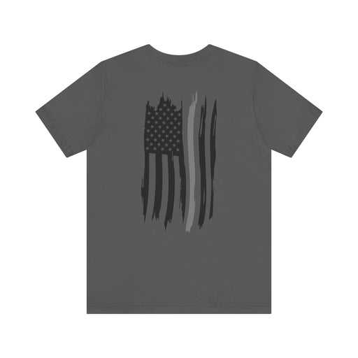 Thin Grey Line Flag Tee – Corrections Don’t Cry, They Contain