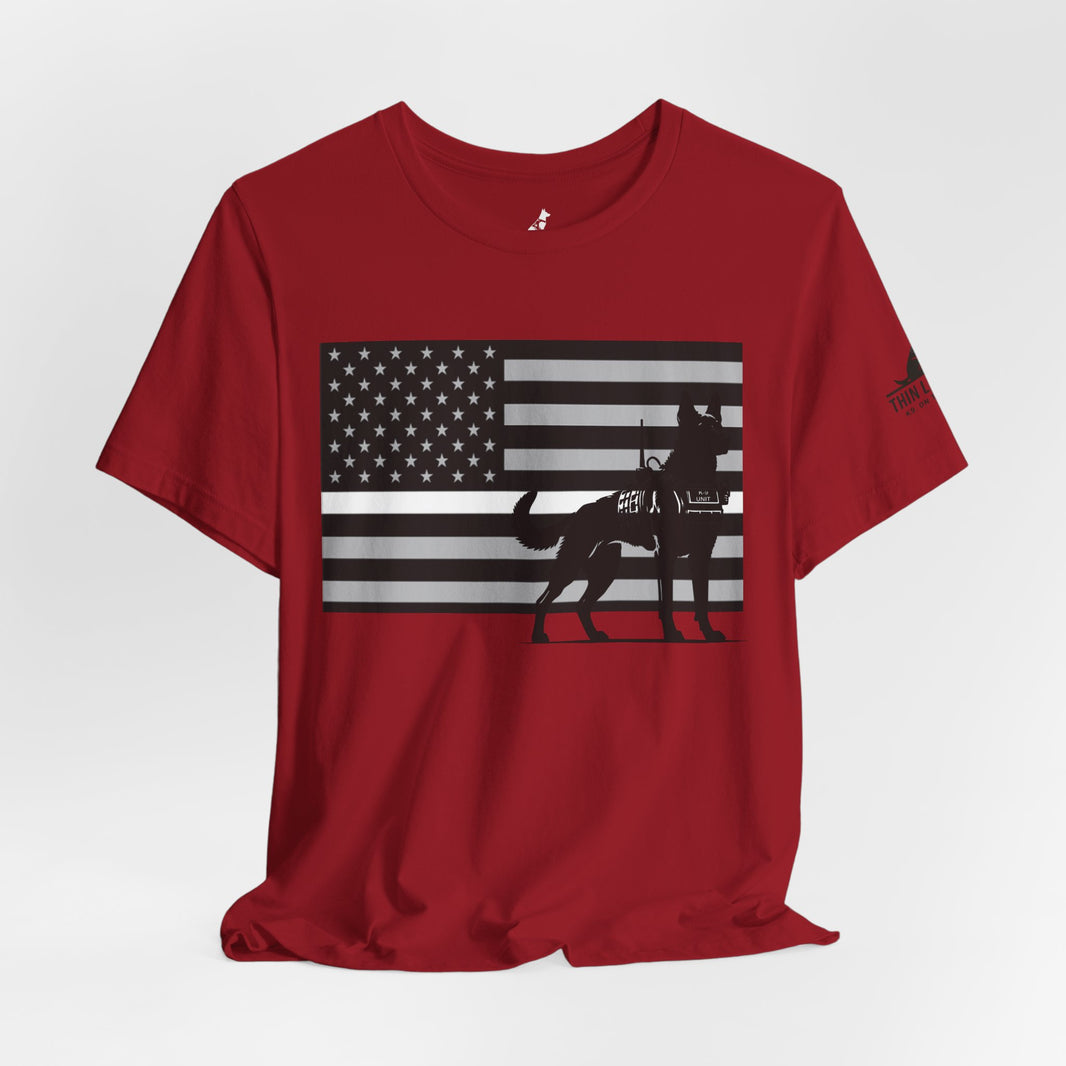 image Thin White Line Flag Tee