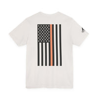 DPW Thin Orange Line Tee – Built for the Backbone