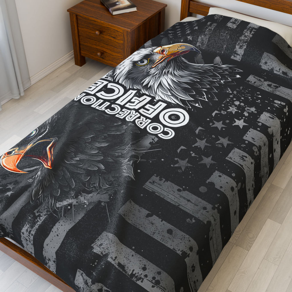 Correctional Officer Pride Blanket – Double Eagle Edition