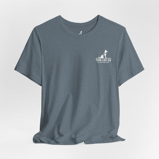 Red, White & Revved Up – Piston Flag Tee