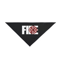 Maltese Cross Firefighter Support Dog Bandana
