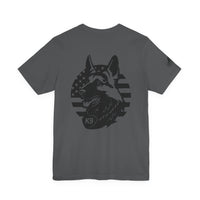 Patriotic K9 American Flag Tee