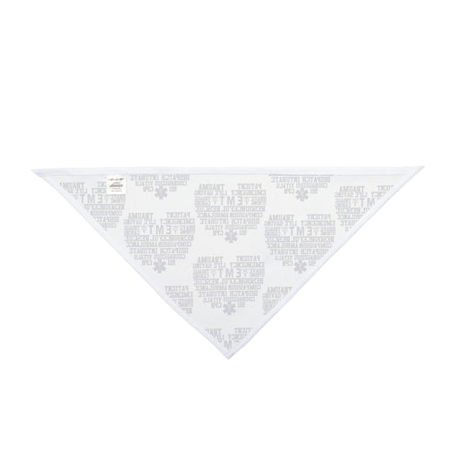 EMT, EMS, Paramedic Word Cloud Dog Bandana