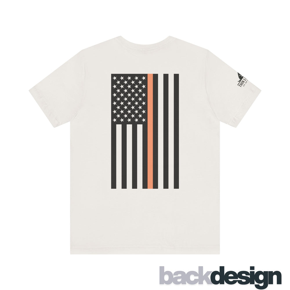 DPW Thin Orange Line Tee – Department of Public Works