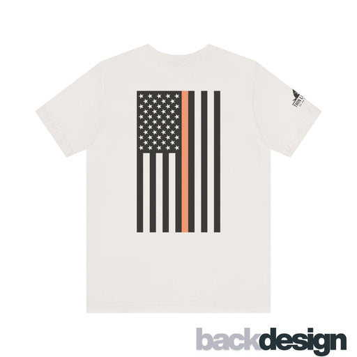 DPW Thin Orange Line Tee – Department of Public Works