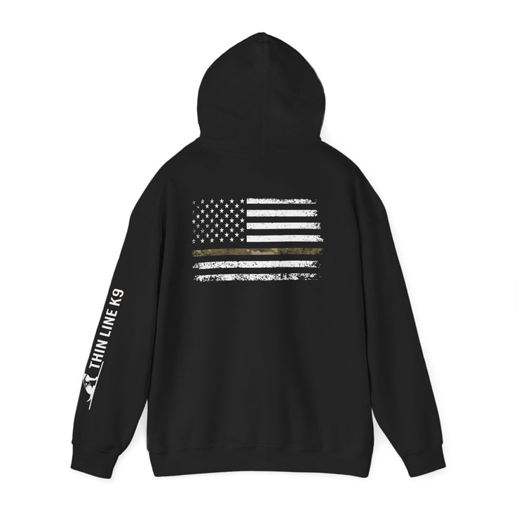 Thin Camo Line K9 Hoodie