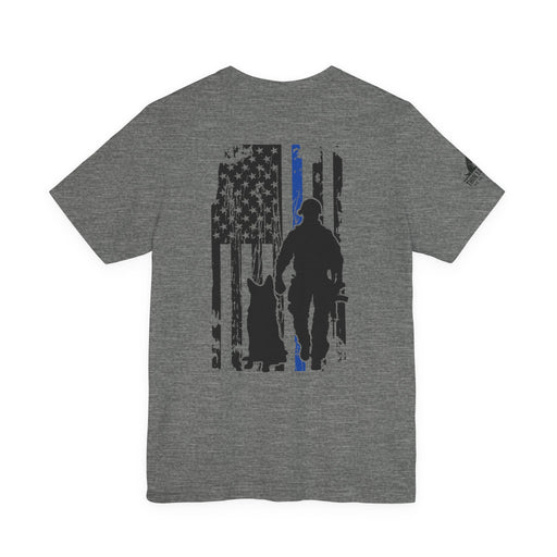Thin Blue Line Flag K9 Handler Tee