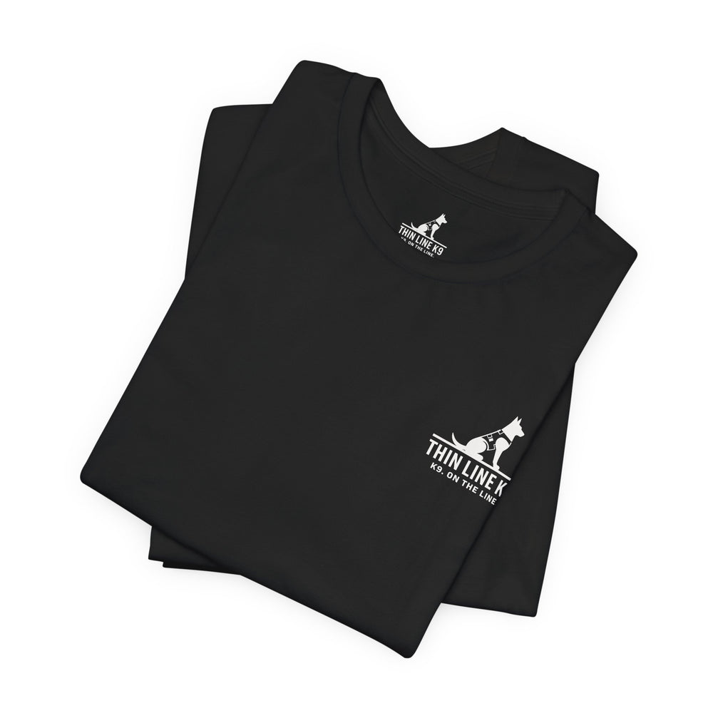 Thin White Line Flag T-shirt