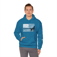 Thin Silver Line K9 Hoodie – Loyalty Wears a Badge