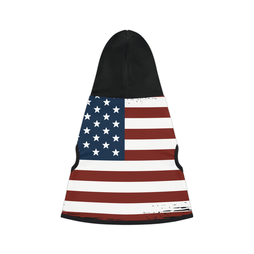 American Flag Dog Hoodie