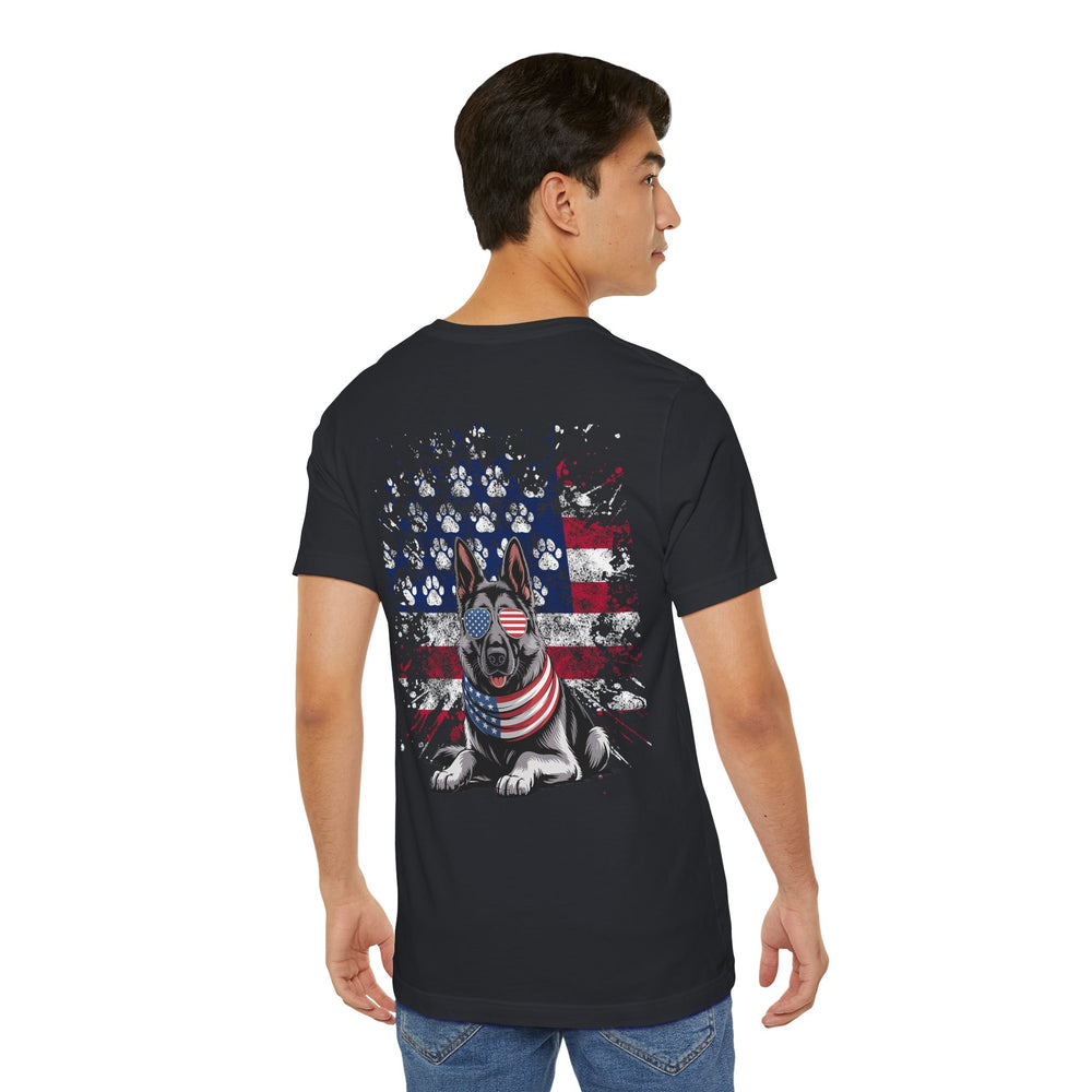 Paws, Stripes & Freedom T-shirt