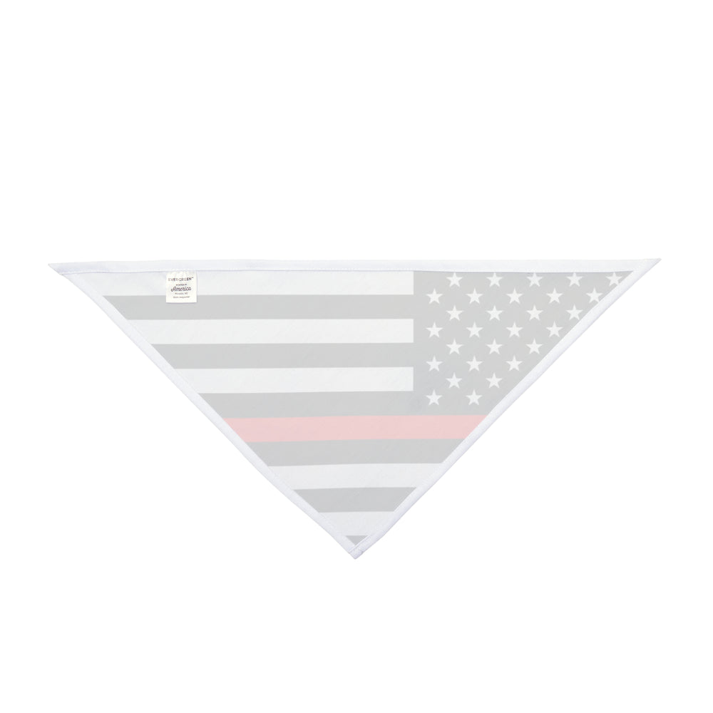 Thin Red Line Flag Dog Bandana