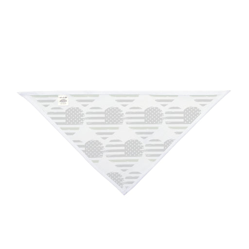 Thin Green Line Heart Dog Bandana