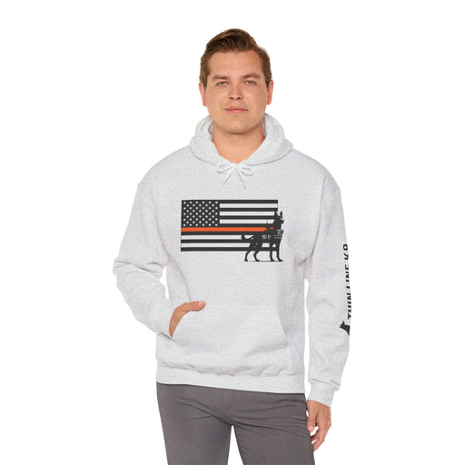 Search & Protect K9 Hoodie – Thin Orange Line