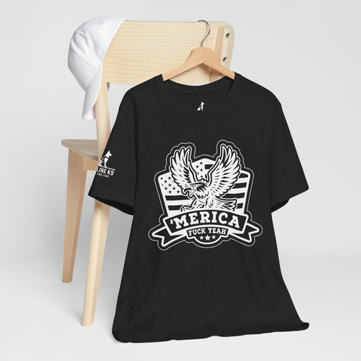 ’Merica F* Yeah! – Eagle & Shield Patriot Tee