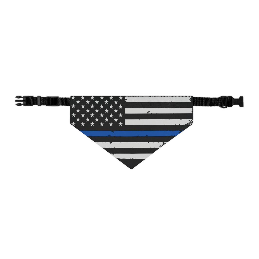 image Thin Blue Line Flag Dog Bandana