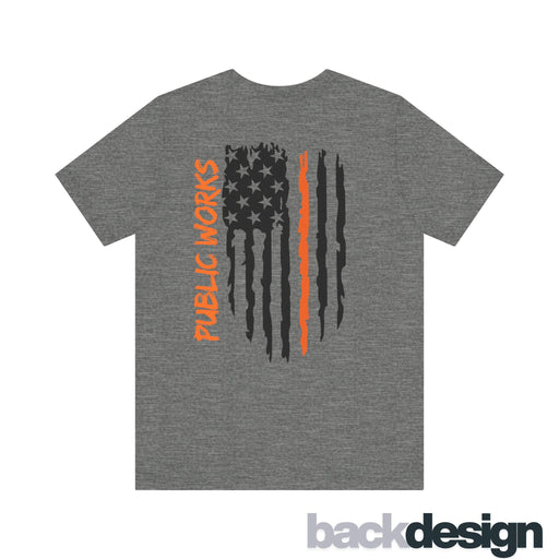 Thin Orange Line Tee – Department of Public Works