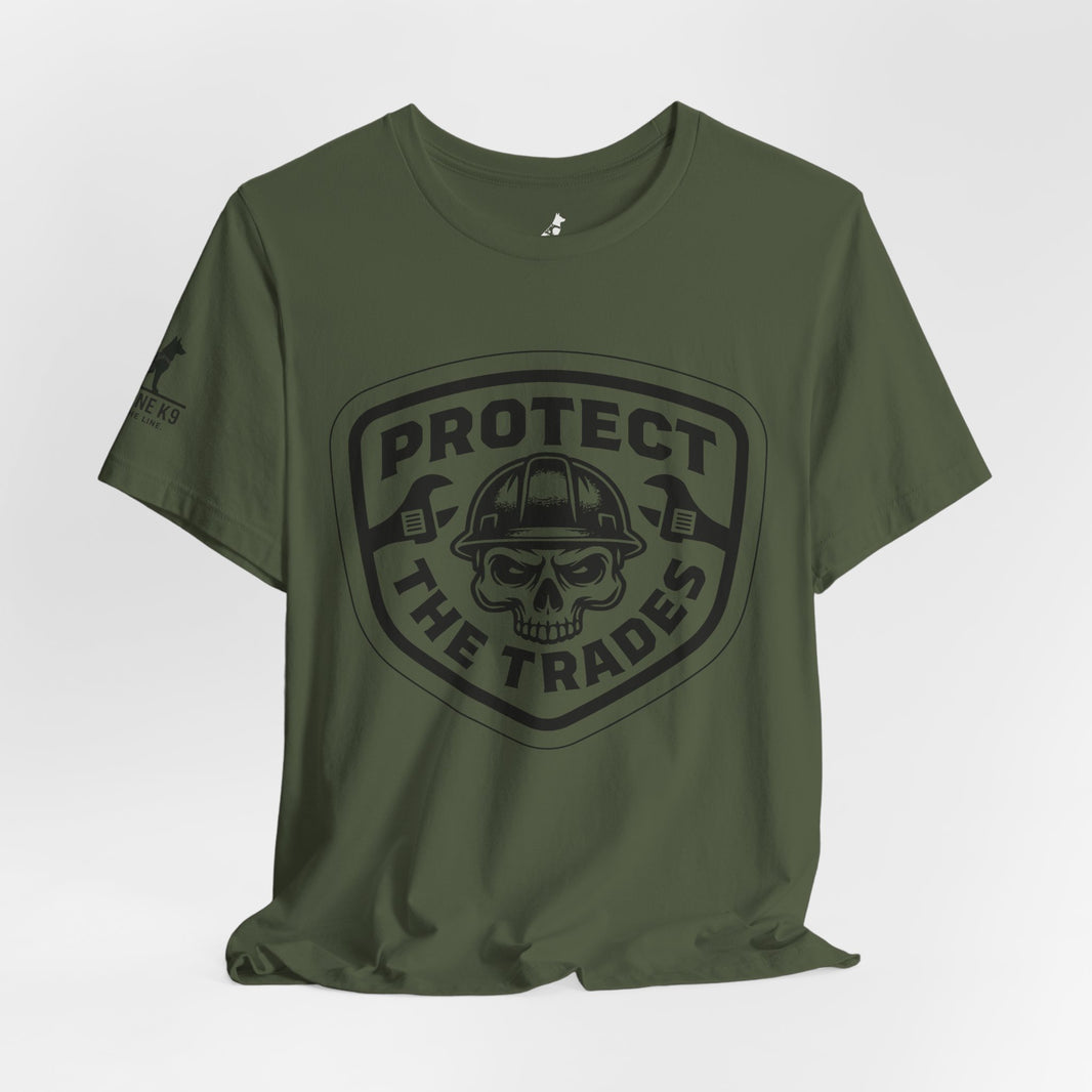 image Protect the Trades – Skull & Wrenches Tee
